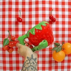 Shop Burning Love Pipes Strawberry Wake N Bake Mug Pipe