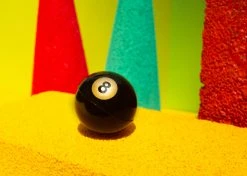 Burning Love 8 Ball Silicone Container Storage