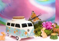 Burning Love Storage Bus Stash Jar