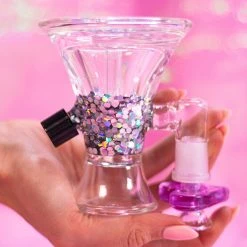 Burning Love Limited Too Bong- Holo Glitter 10 Burning Love Limited Too Bong- Holo Glitter