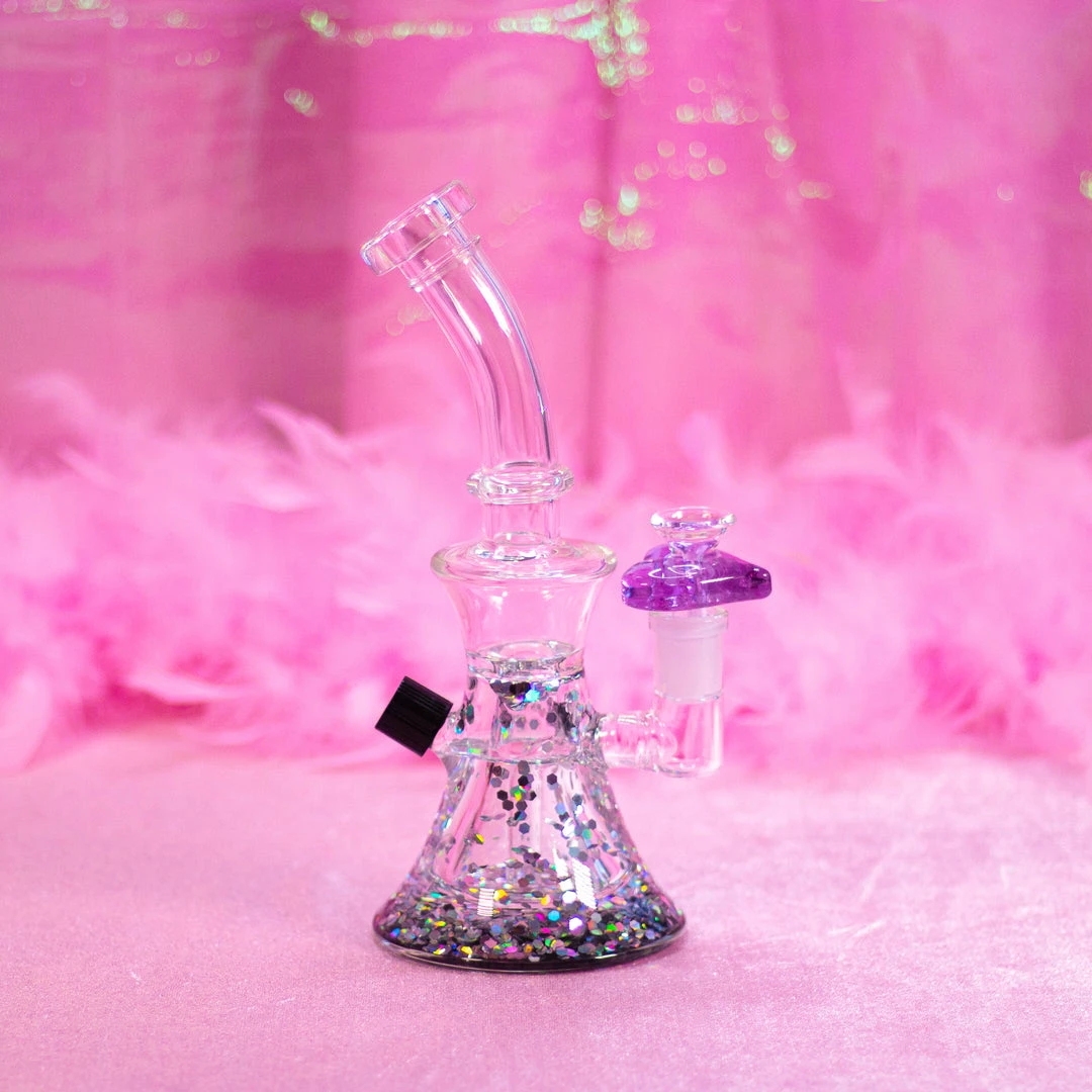 Burning Love Limited Too Bong- Holo Glitter 3 Burning Love Limited Too Bong- Holo Glitter