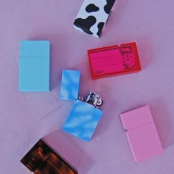 Burning Love Transparent Pink Lighter Lighters 10 Burning Love Transparent Pink Lighter Lighters