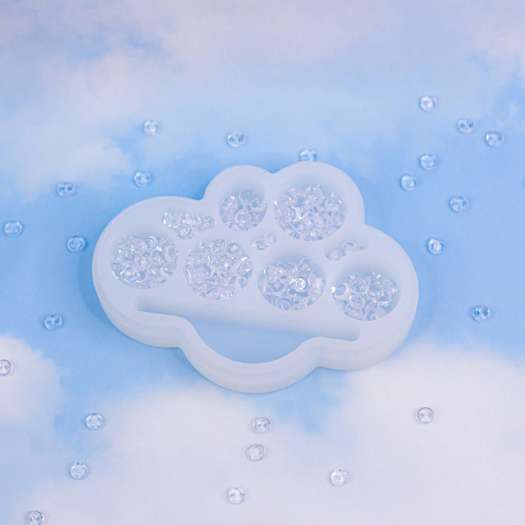 Burning Love Cloud Silicone Container- White 7 Burning Love Cloud Silicone Container- White